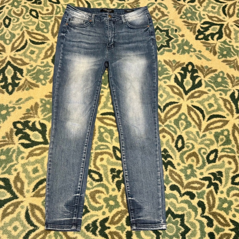 Women’s Judy Blue Tummy Tuck Skinny Fit Stretch Jeans 11/30 31 x 28